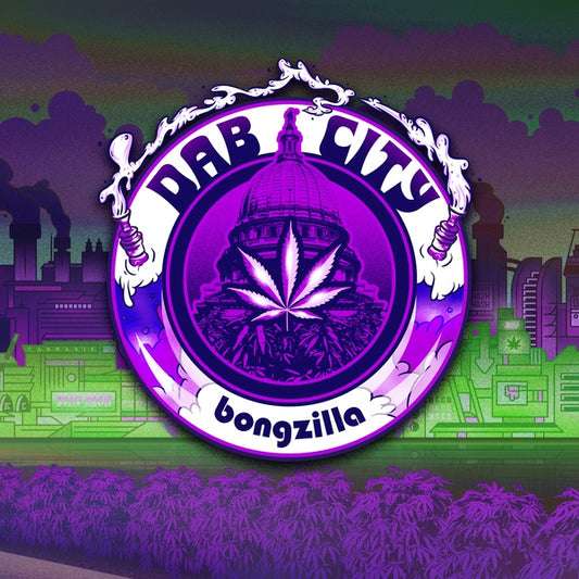 BONGZILLA Dab City (White/Green/Purple Vinyl)