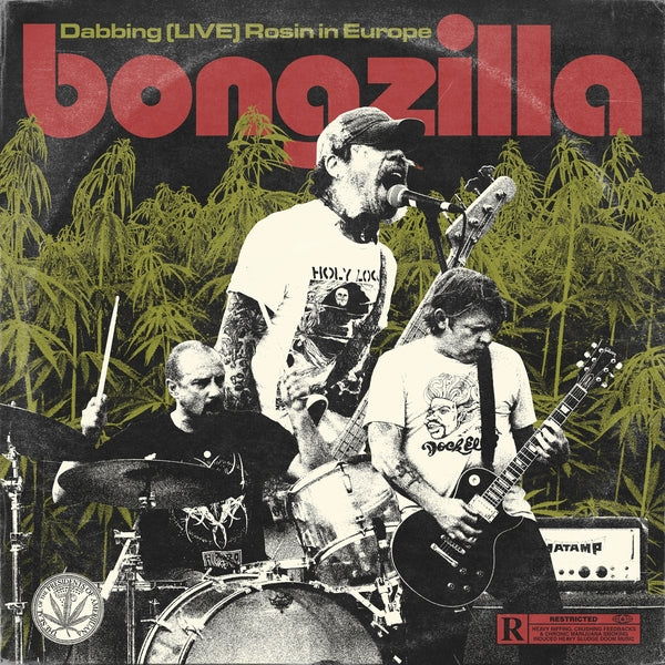 BONGZILLA Dabbing (LIVE) Rosin in Europe (Green/Pink Splatter Vinyl)