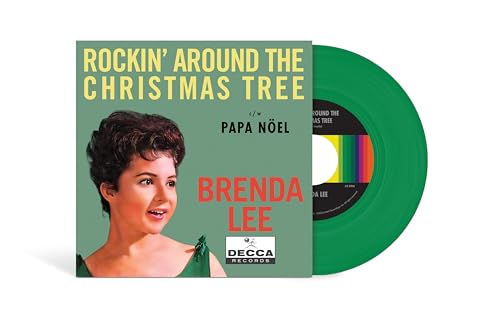 Brenda Lee Rockin' Around The Christmas Tree (Translucent Emerald Colored Vinyl) (7" Single)