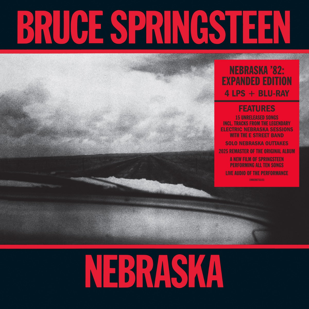 Bruce Springsteen Nebraska 82: Expanded Edition (4LP + Blu-Ray Box Set)