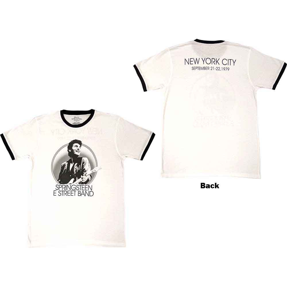 Bruce Springsteen NYC White