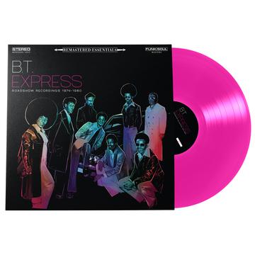 B.T. Express Remastered:Essentials | Roadshow Recordings 1974-1980 (180 Gram Hot Pink, 100% Recyclable GVR Sound Injection Mold Pressing)