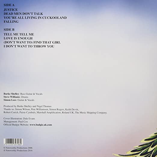 Budgie You're All Living In Cuckooland [Import]