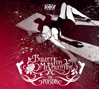 Bullet For My Valentine Poison (Limited Edition, Deluxe Edition, Colored Vinyl, Red, 180 Gram Vinyl)