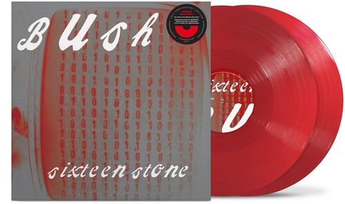 Bush Sixteen Stone: 30th Anniversary Edition (Limited Edition, Red Colored Vinyl) (2 Lp's)