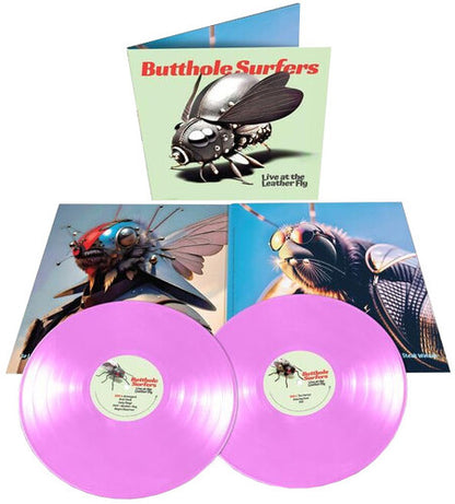 Butthole Surfers Live At The Leather Fly (Opaque Pink Vinyl) (2 Lp)