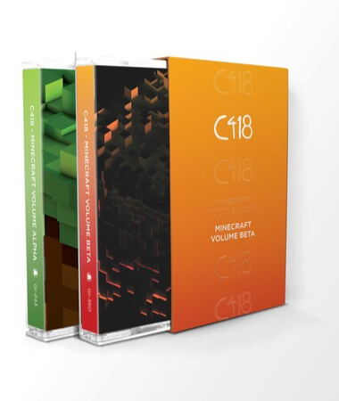 C418 Minecraft: Alpha + Beta (2 Cassettes)