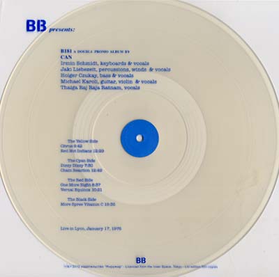 Can A Double Promo Album By Can