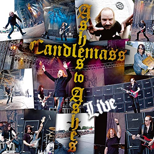 Candlemass Ashes To Ashes (White W/ Yellow & Blue Splatter Vinyl 2Lp)