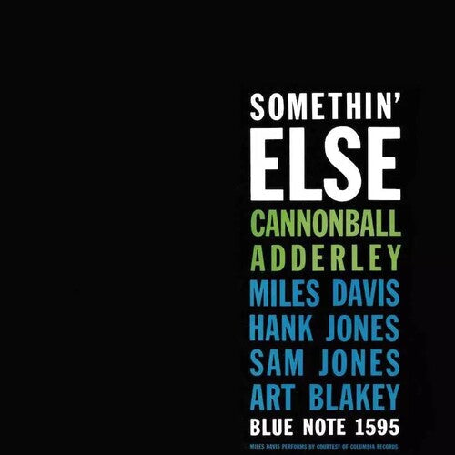 Cannonball Adderley Somethin Else (Blue Note Essentials Series)