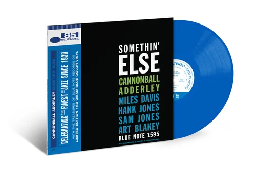 Cannonball Adderley Somethin' Else (Indie Exclusive, Limited Edition, Colored Vinyl, Blue)