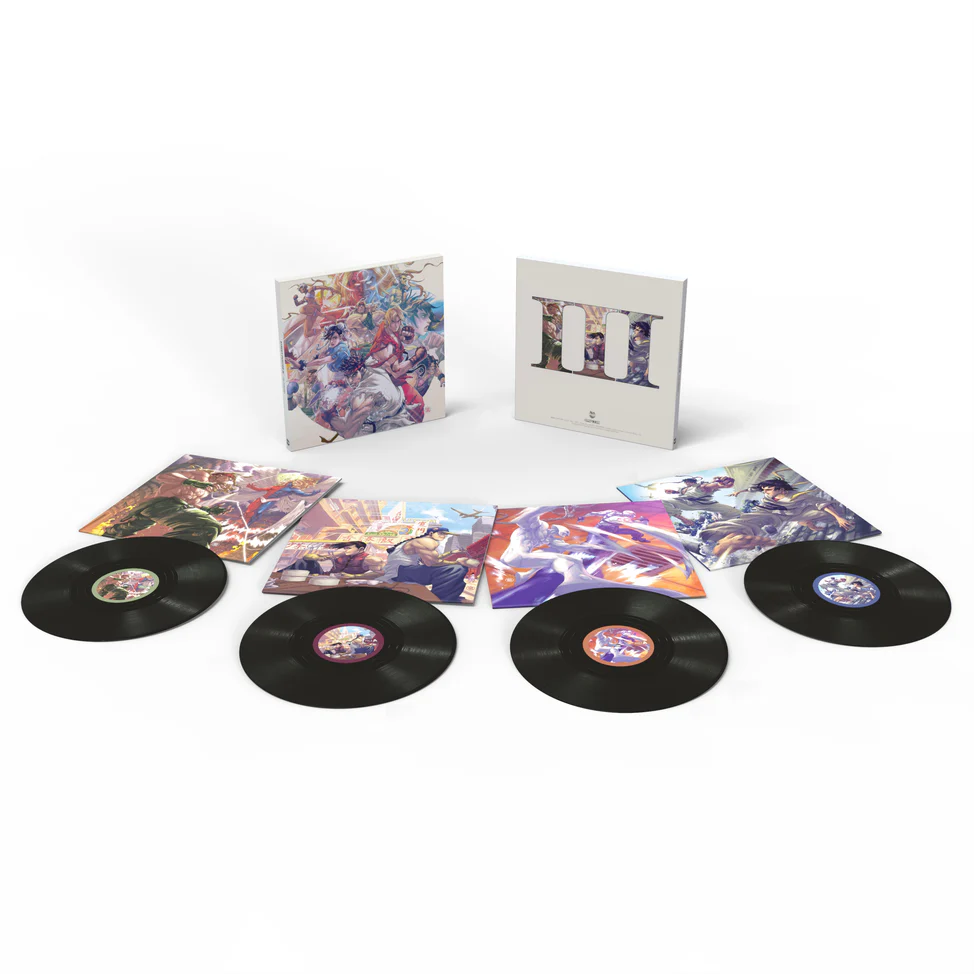 Capcom Sound Team Street Fighter III: The Collection Original Soundtrack (180 Gram Vinyl) (4 Lp's) (Box Set)