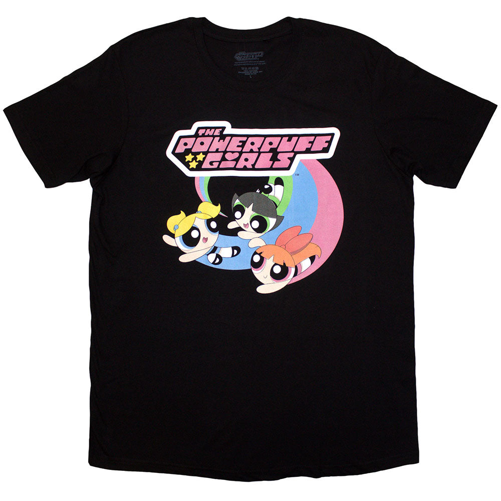 Cartoon Network Trio Flying Logo Black