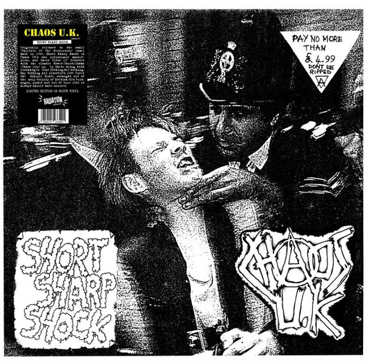 CHAOS U.K. Short Sharp Shock (White Vinyl)