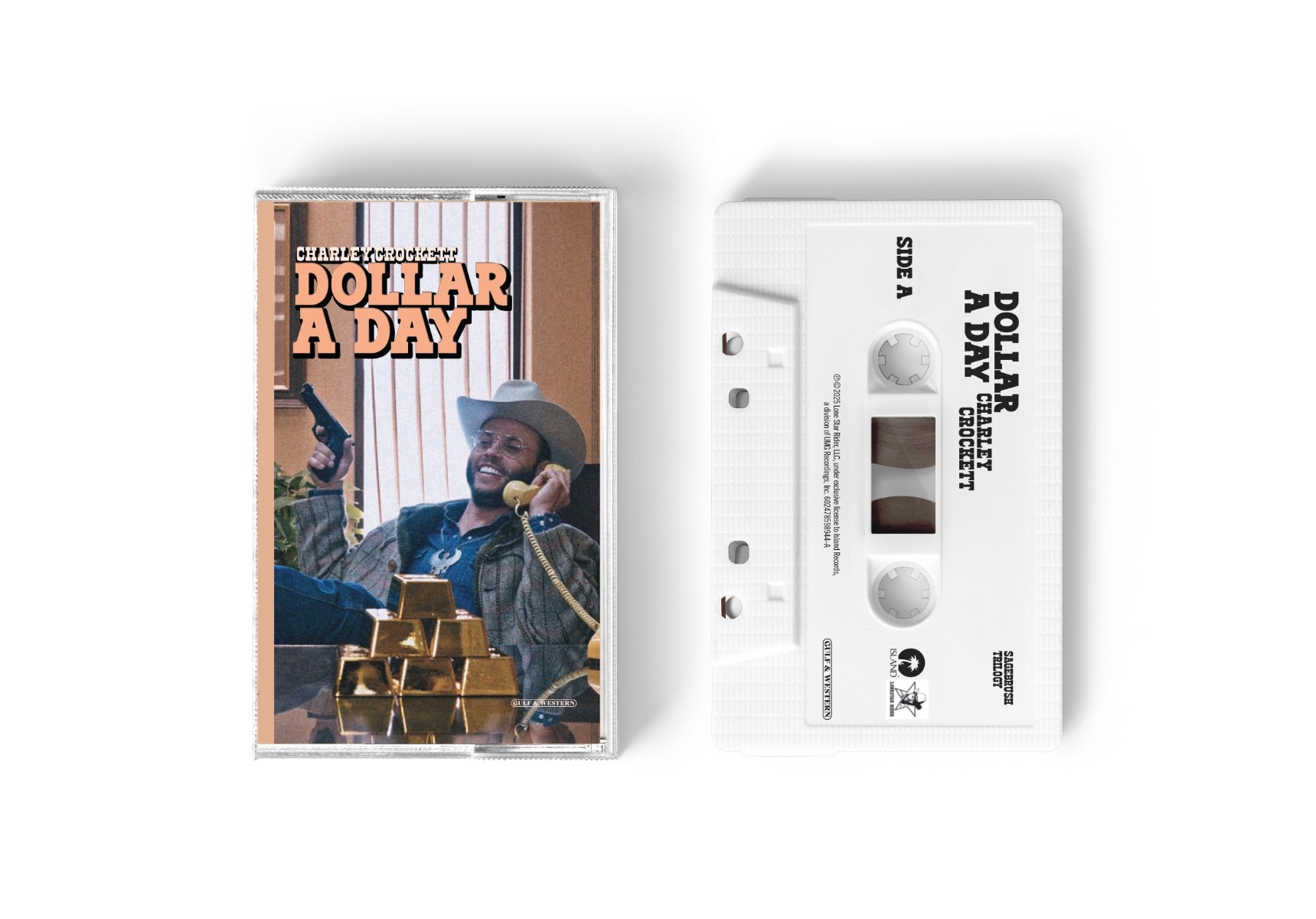Charley Crockett Dollar A Day [Cassette]