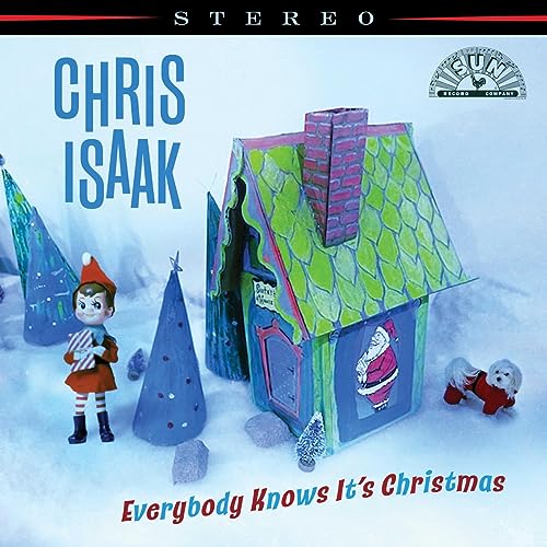 Chris Isaak Everybody Knows It's Christmas (Deluxe) [Spring Green/Bone White Swirl LP]