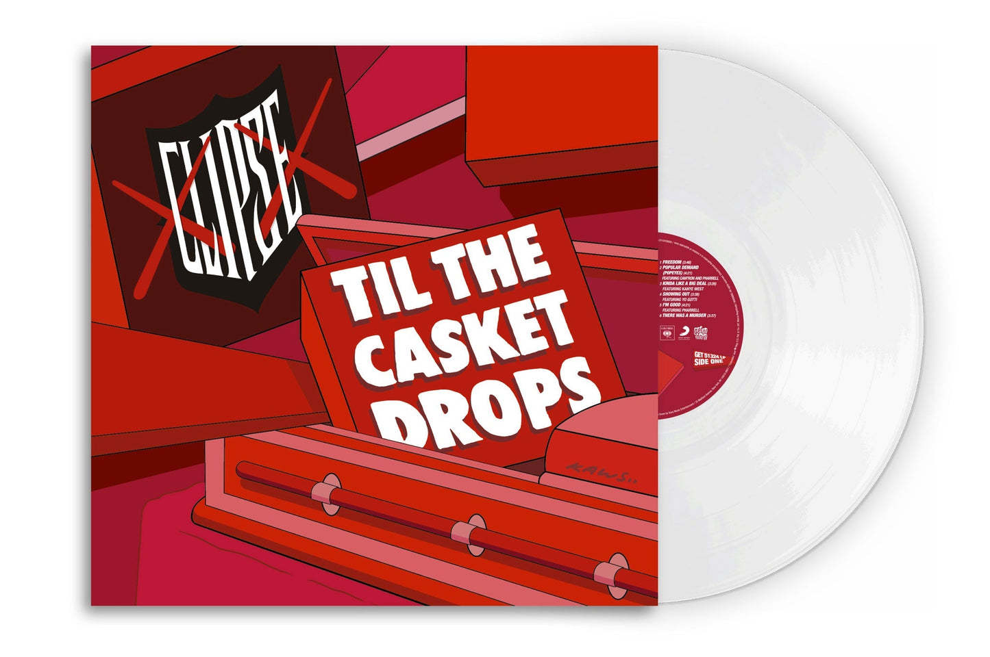 Clipse Til The Casket Drops [Pristine White Vinyl]