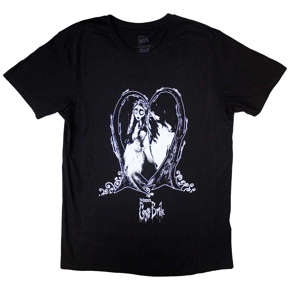 Corpse Bride Heart Black