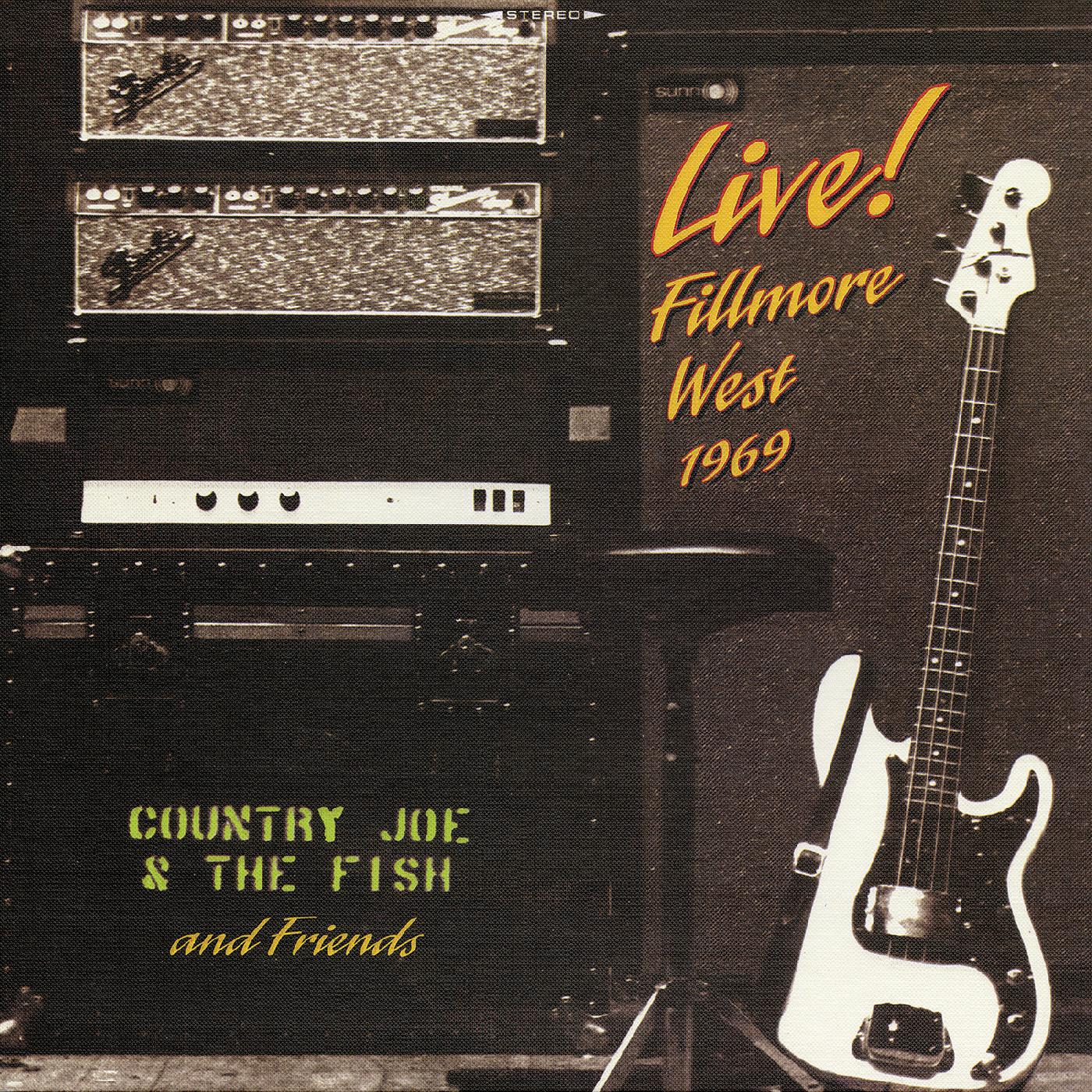 Country Joe & The Fish and Friends Live! Fillmore West 1969 (Limited 50th Anniversary 2-LP Yellow Vinyl Edition)