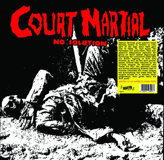 COURT MARTIAL No Solution: Singles & Demos 1981/1982