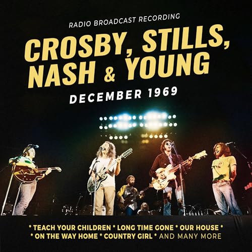 Crosby, Stills, Nash & Young December 1969 (Colored Vinyl, Yellow, Limited Edition)