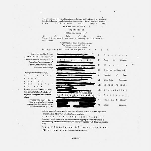 CW/A Words Unspoken, Acts Undone