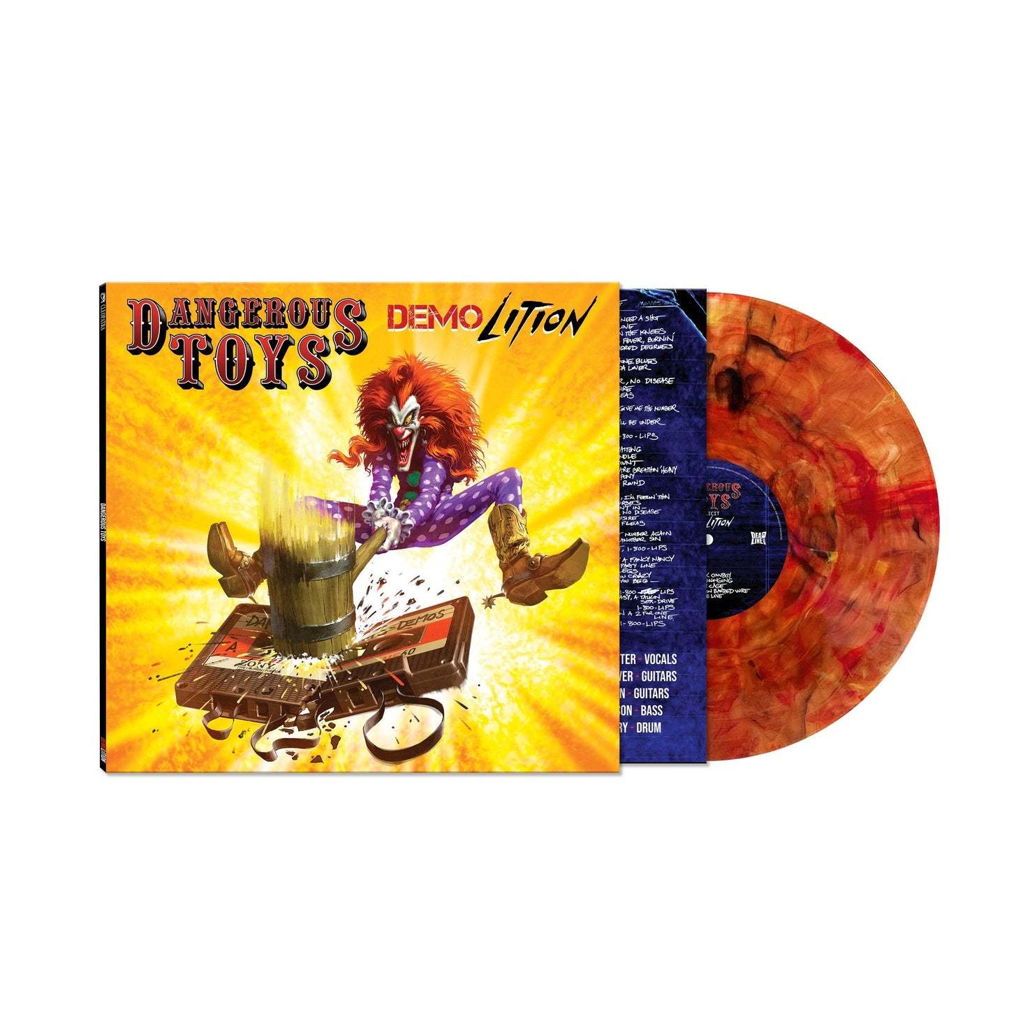Dangerous Toys Demolition [Limited Edition Orange Marble/Swirl Vinyl]