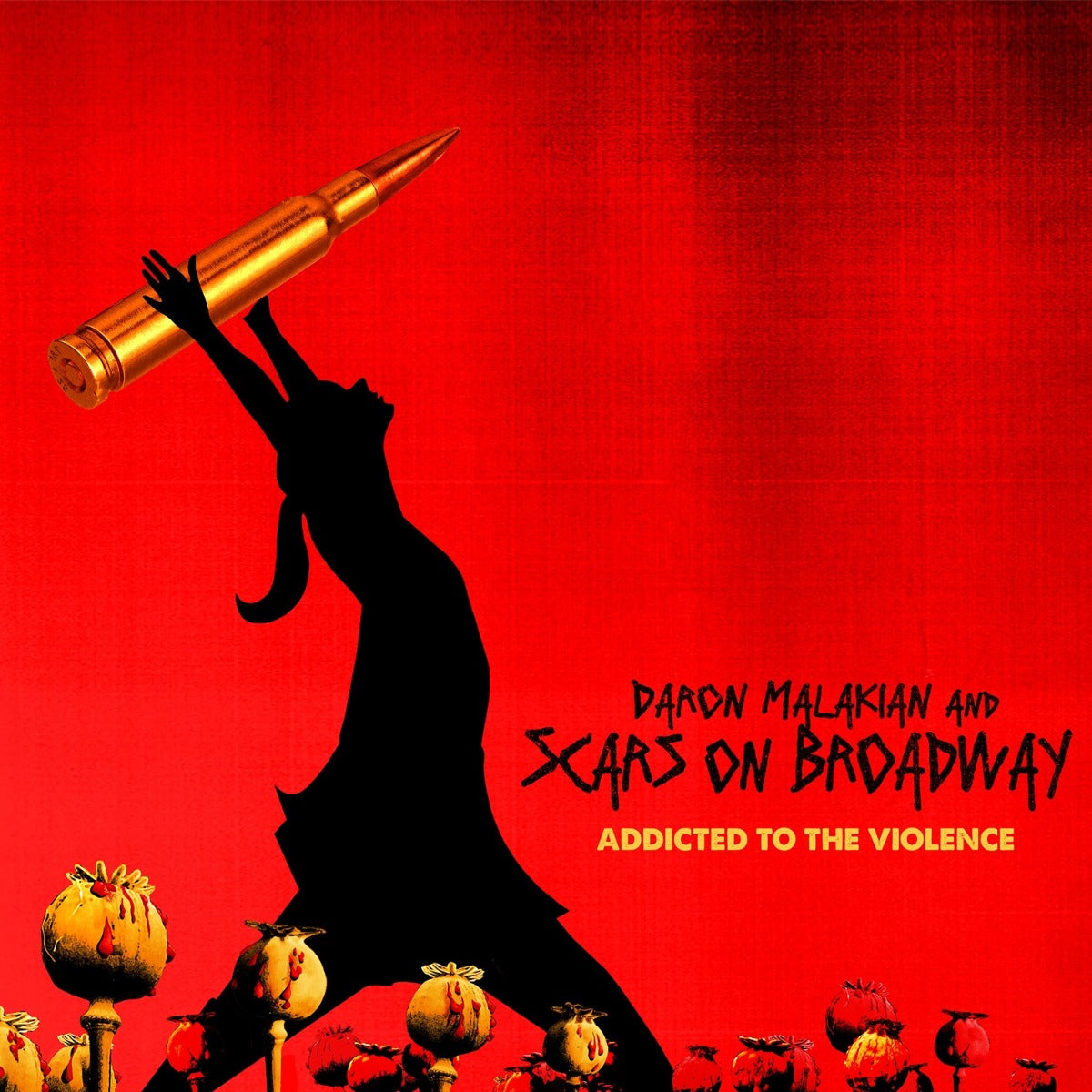 Daron Malakian And Scars On Broadway Addicted To The Violence (Indie Exclusive) [Ruby Red/Gold Splatter Vinyl]