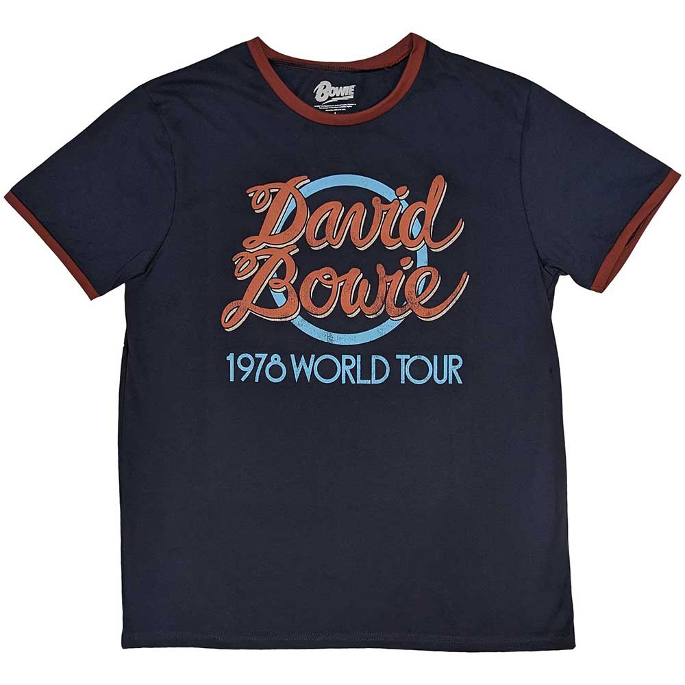 David Bowie 1978 World Tour Blue