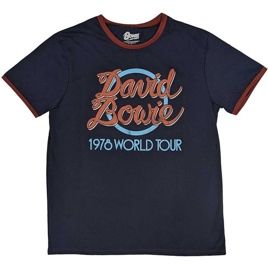 David Bowie 1978 World Tour Blue