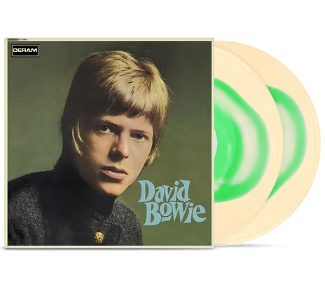 David Bowie David Bowie (Limited Edition, Cream & Green Swirl Colored Vinyl) (2 Lp's)