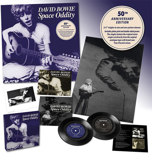 David Bowie Space Oddity (50th Anniversary Edition) (7" Single Box Set)