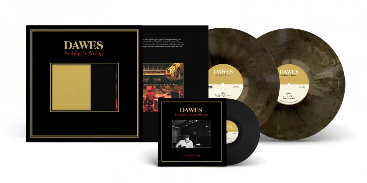 Dawes Nothing Is Wrong (Deluxe Edition, With Bonus 7", black/Silver/Gold Mix Colored Vinyl) (2 Lp's)