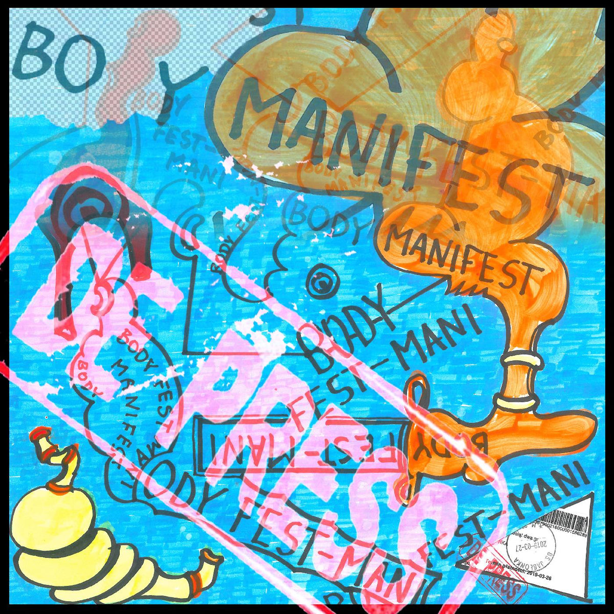 De Press Body manifest (WHITE VINYL)