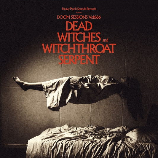 DEAD WITCHES/WITCHTHROAT SERPENT Doom Sessions Vol. 666 (Half White/Half Purple Vinyl)