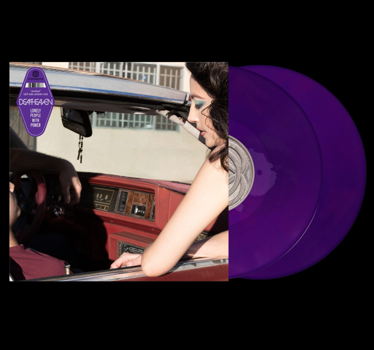 Deafheaven Lonely People With Power (Indie Exclusive, Translucent Purple Colored Vinyl)