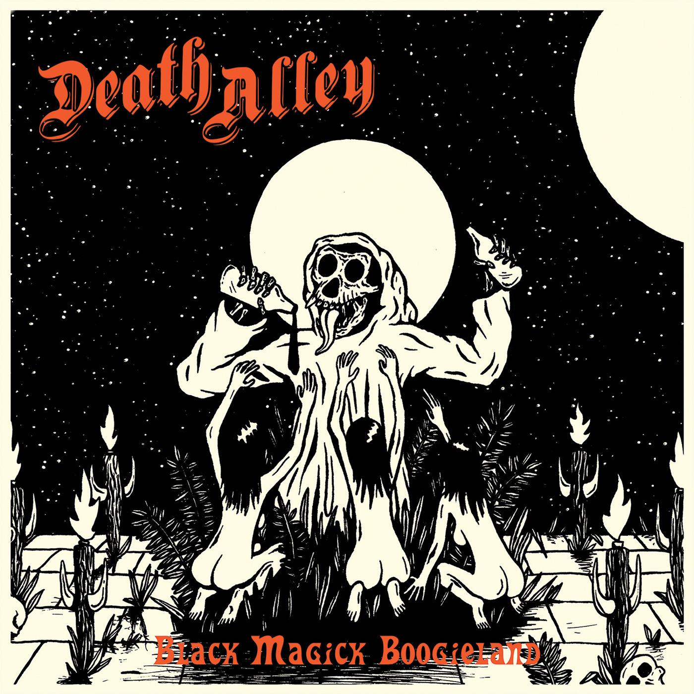 Death Alley Black Magick Boogieland (CLOUDY CLEAR VINYL)