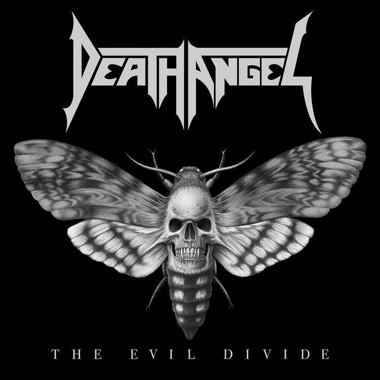 Death Angel The Evil Divide (Indie Exclusive) [Clear / Black Splatter] [2LP]
