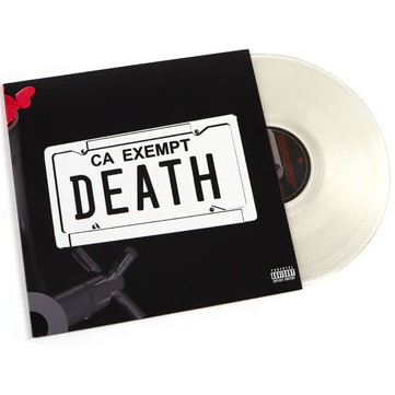 Death Grips Government Plates (Indie Exclusive, Clear Colored Vinyl)