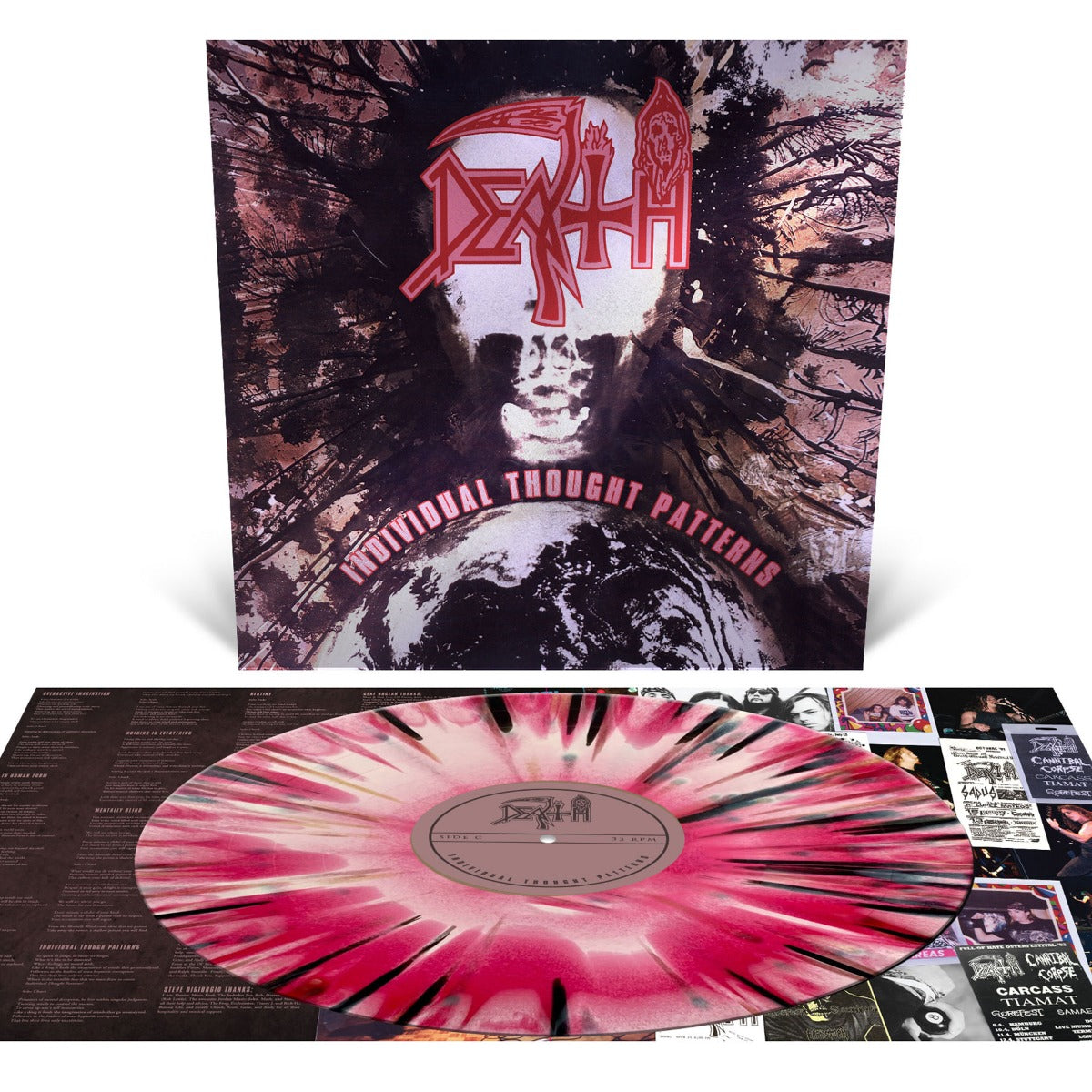 Death Individual Thought Patterns (Colored Vinyl, Pink, White, Red, Reissue)