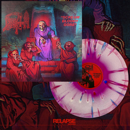 Death Scream Bloody Gore (Colored Vinyl, Violet, White, Red, Splatter)