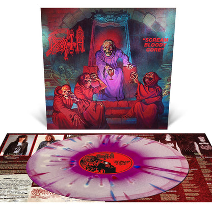 Death Scream Bloody Gore (Colored Vinyl, Violet, White, Red, Splatter)