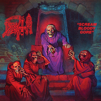 Death Scream Bloody Gore (Colored Vinyl, Violet, White, Red, Splatter)