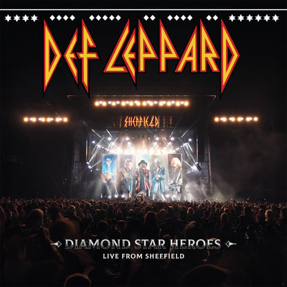 Def Leppard Diamond Star Heroes: Live From Sheffield [180G Multicolor Splatter 2LP] [Half-Speed]