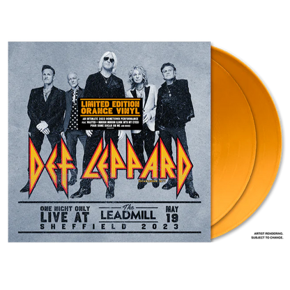 Def Leppard One Night Only: Live At The Leadmill 2023 (Limited Edition, Orange Colored Vinyl) (2 Lp's)