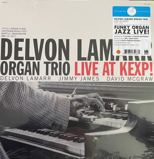 Delvon Organ Trio Lamarr Live At Kexp! (Translucent Orange Colored Vinyl)