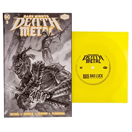Denzel Curry Bad Luck (Dark Nights: Death Metal #3 Soundtrack) (Colored Vinyl, Yellow, Indie Exclusive) (Comic Book)