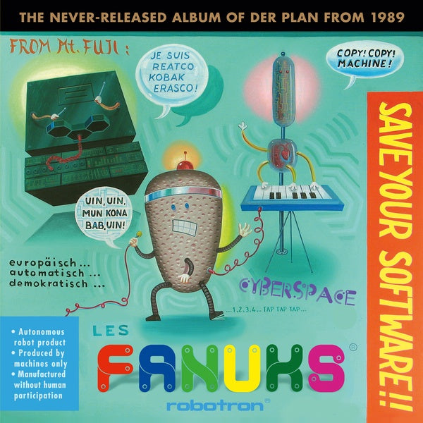 DER PLAN Save Your Software!! (The Never-Released Album of Der Plan from 1989)