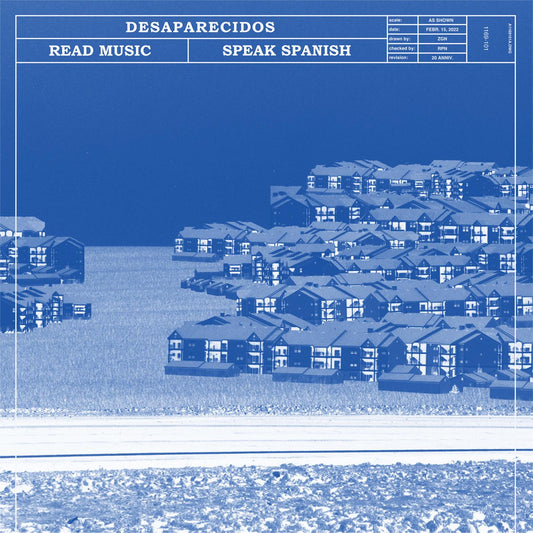 Desaparecidos Read Music/Speak Spanish (Remastered) (Light Blue, Cream, And Orange Tri-Color Vinyl)