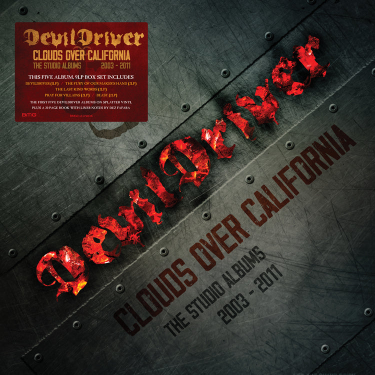 Devildriver Clouds Over California : The Studio Albums 2003 – 2011